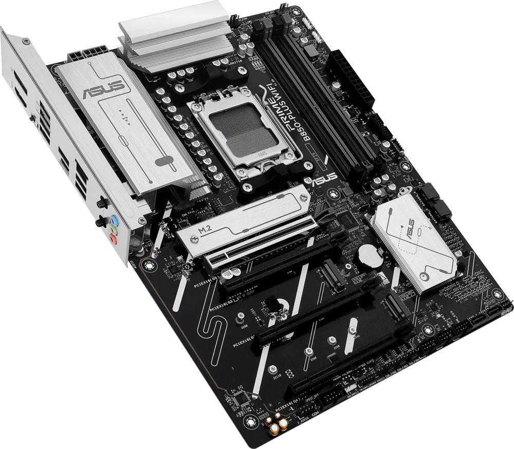 Pagrindinė plokštė|ASUS|AMD B850|SAM5|ATX|DDR5 atmintis|Atminties lizdai 4|2xPCI-Express 3.0 16x|1xPCI-Express 4.0 16x|1xPCI-Express 5.0 16x|3xM.2|1xHDMI|1xDisplayPort|3xUSB 2.0|5xUSB 3.2 B tipo|2xUSB-C|3xAudio prievadas|PRIMEB850-PLUSWIFI