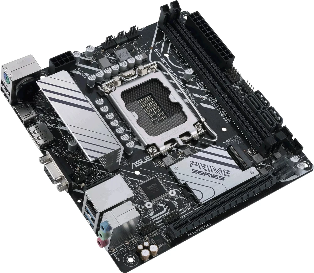 Pagrindinė plokštė Asus | PRIME H610I-PLUS D4-CSM | Procesorių šeima Intel | Procesoriaus lizdas LGA1700 | DDR4 DIMM | Atminties lizdai 2 | Palaikomos standžiojo disko sąsajos SATA, M.2 | SATA jungčių skaičius 4 | Mikroschemų rinkinys Intel H610 | Mini ITX