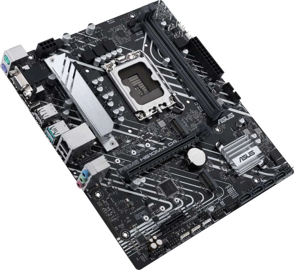 Pagrindinė plokštė ASUS PRIME H610M-A D4-CSM micro ATX LGA 1700