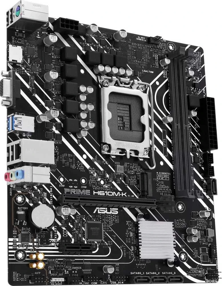 Pagrindinė plokštė „Asus“ procesorių šeima „Intel“ | Procesoriaus lizdas LGA1700 | DDR5 DIMM | Palaikomos standžiojo disko sąsajos SATA, M.2 | SATA jungčių skaičius: 4