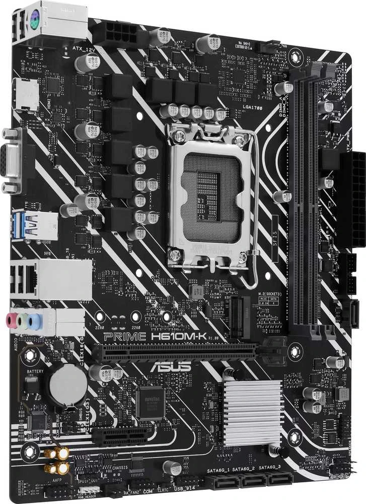 Pagrindinė plokštė „Asus“ procesorių šeima „Intel“ | Procesoriaus lizdas LGA1700 | DDR5 DIMM | Palaikomos standžiojo disko sąsajos SATA, M.2 | SATA jungčių skaičius: 4