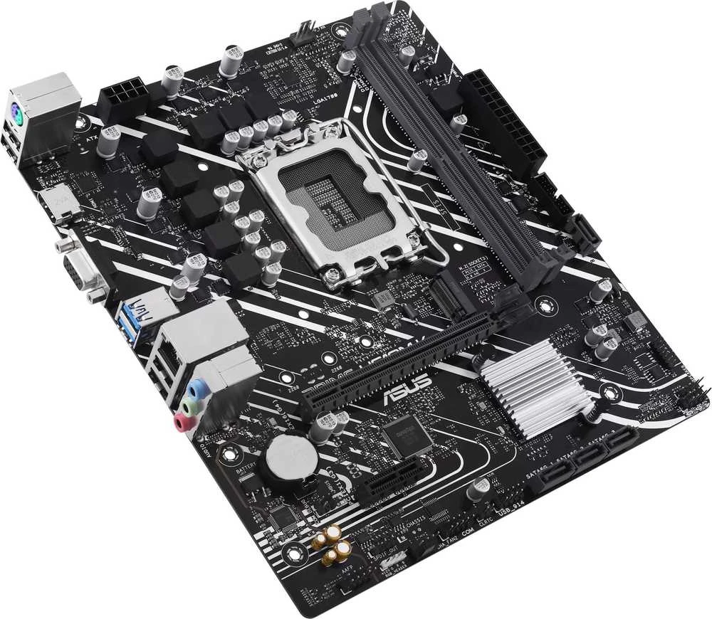 Pagrindinė plokštė „Asus“ procesorių šeima „Intel“ | Procesoriaus lizdas LGA1700 | DDR5 DIMM | Palaikomos standžiojo disko sąsajos SATA, M.2 | SATA jungčių skaičius: 4