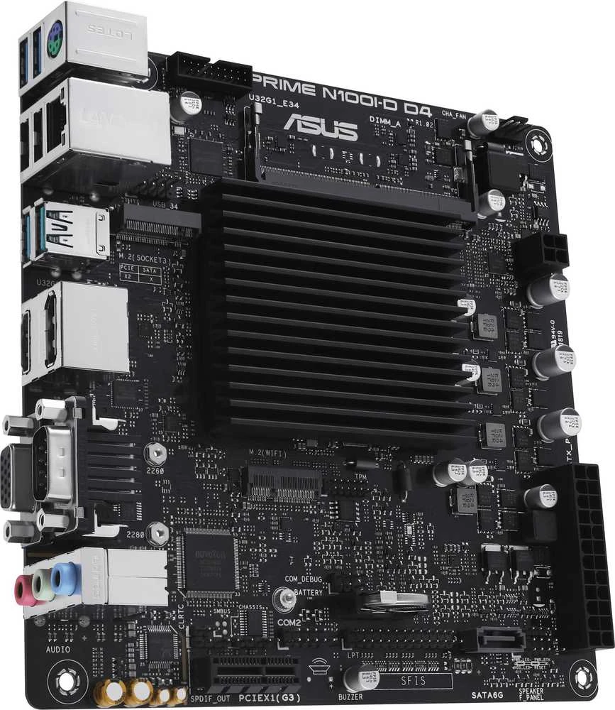 Pagrindinė plokštė ASUS PRIME N100I-D D4-CSM