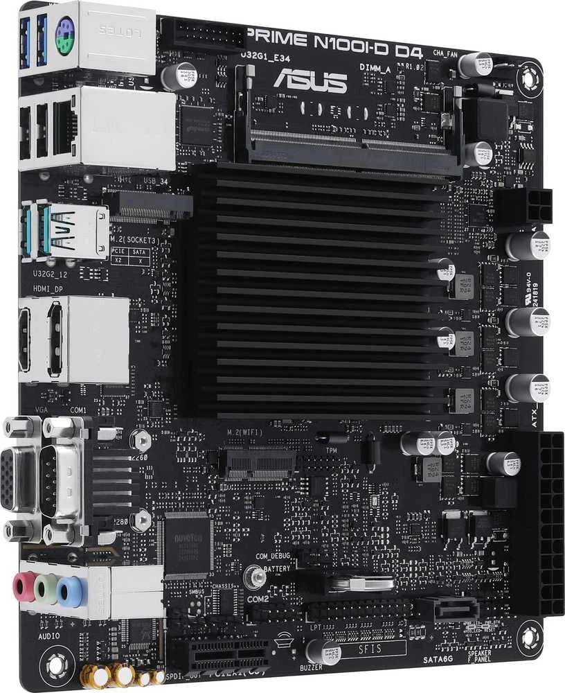 Pagrindinė plokštė ASUS PRIME N100I-D D4-CSM