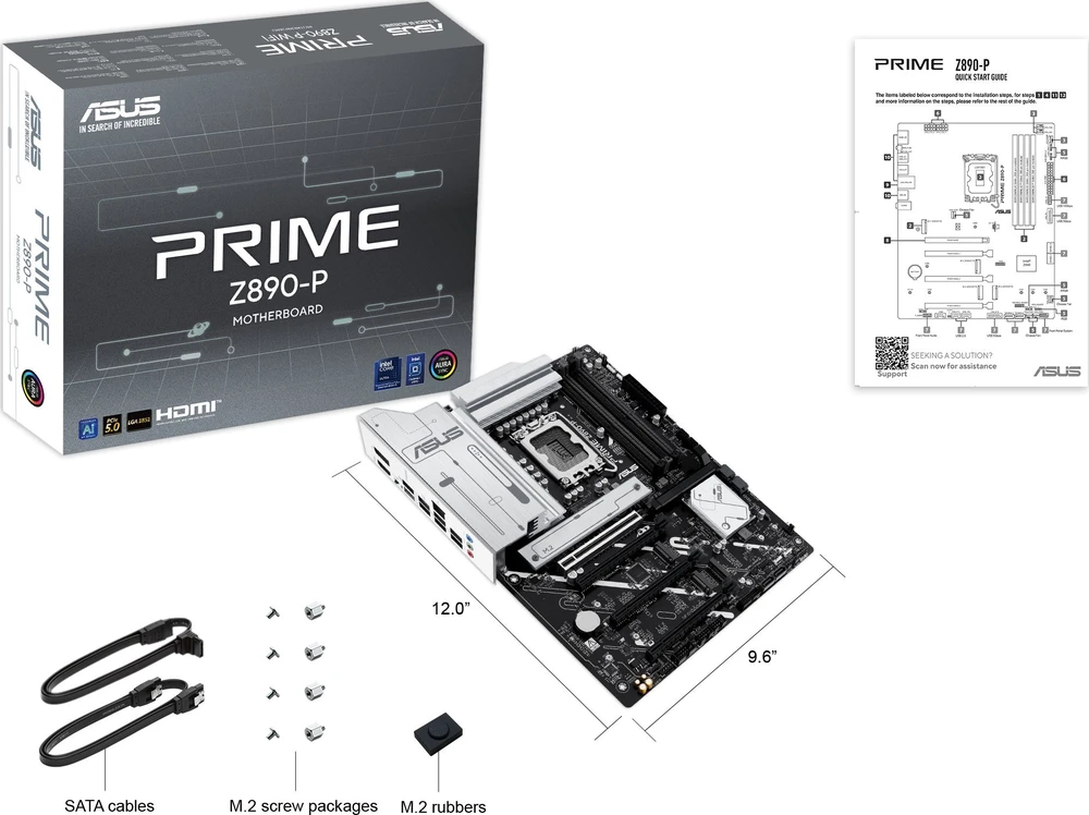 ASUS PRIME Z890-P LGA1851 DDR5 ATX MB