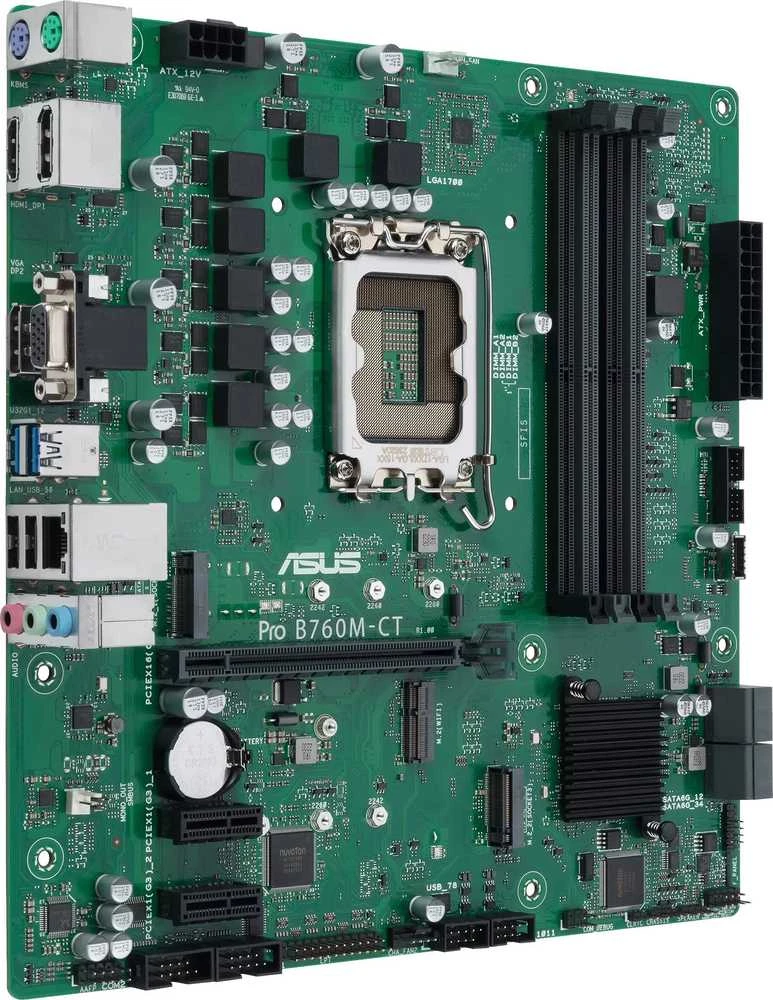 „Asus PRO B760M-CT-CSM“ pagrindinė plokštė