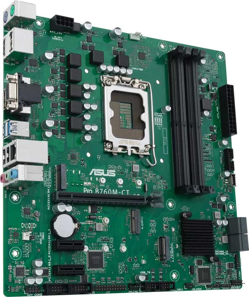 „Asus PRO B760M-CT-CSM“ pagrindinė plokštė