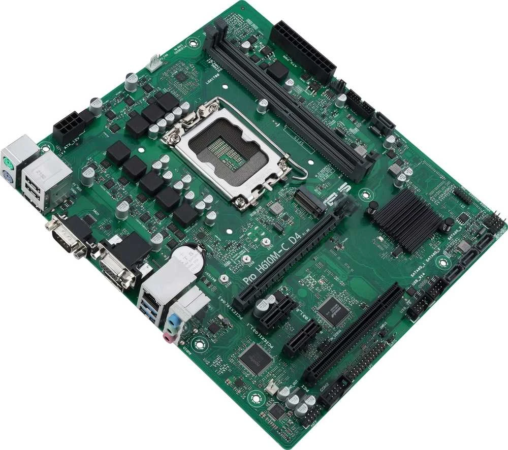 Motininė Plokštė - ASUS PRO H610M-C D4-CSM Intel H610 LGA 1700 micro ATX
