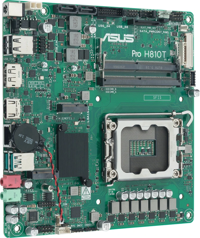Pagrindinė plokštė Pagrindinės plokštės ASUS PRO H810T-CSM