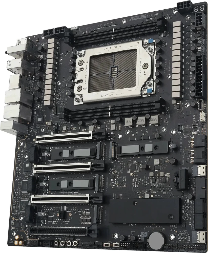 Pagrindinė plokštė ASUS PRO WS TRX50-SAGE WIFI A AMD TRX50 Socket sTR5 CEB