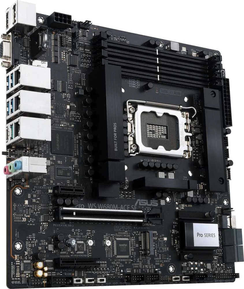 Pagrindinė plokštė ASUS Pro WS W680M-ACE SE
