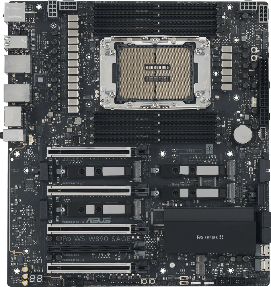 Pagrindinė plokštė Asus PRO WS W890-SAGE
