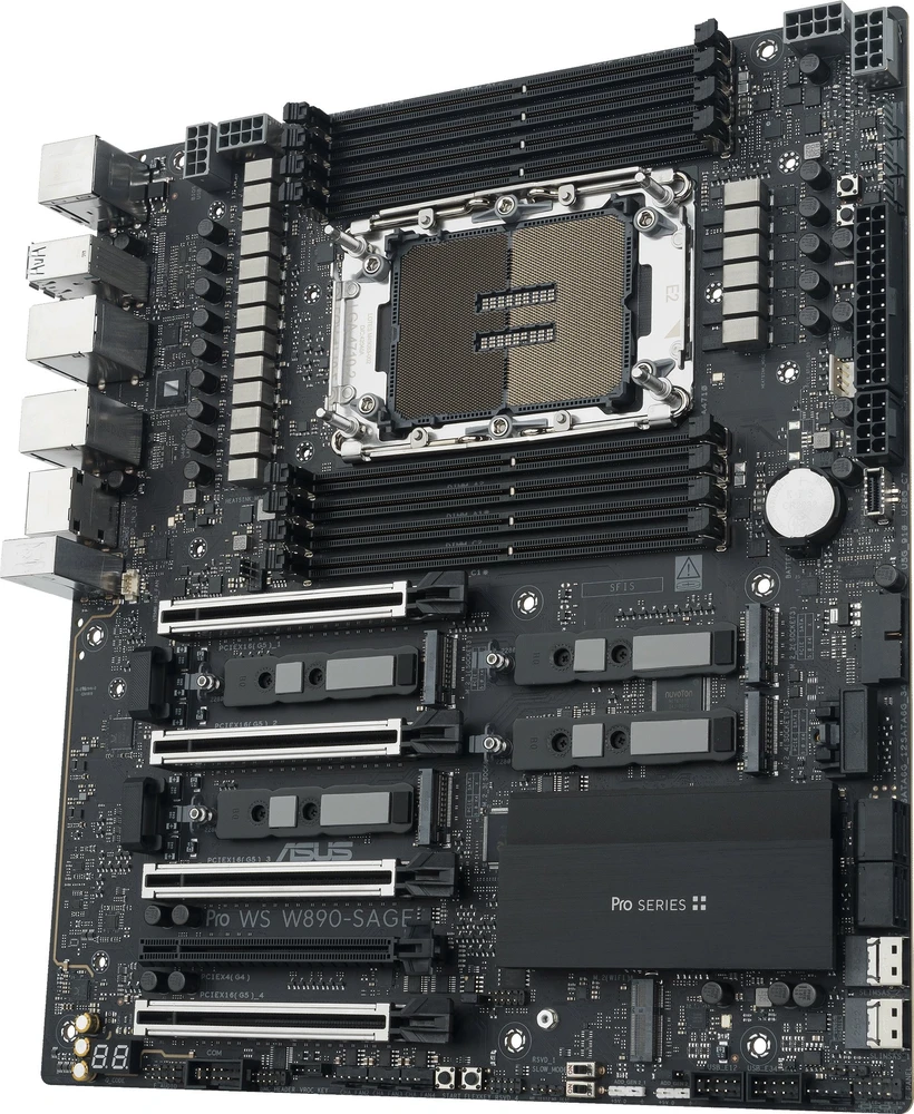 Pagrindinė plokštė Asus PRO WS W890-SAGE