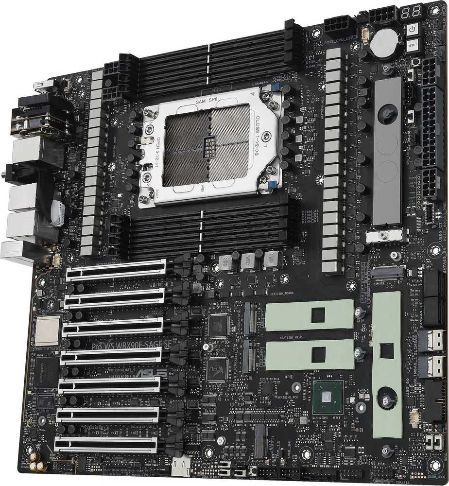 Pagrindinė plokštė ASUS PRO WS WRX90E-SAGE SE