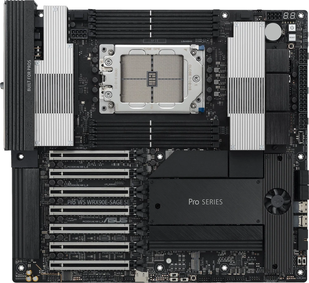 Pagrindinė plokštė ASUS PRO WS WRX90E-SAGE SE