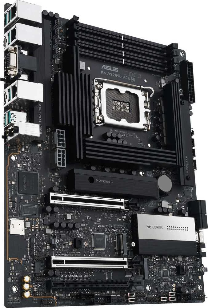 ASUS Pro WS Z890-ACE SE pagrindinė plokštė, LGA 1851 lizdas, Intel Z890, ATX, DDR5