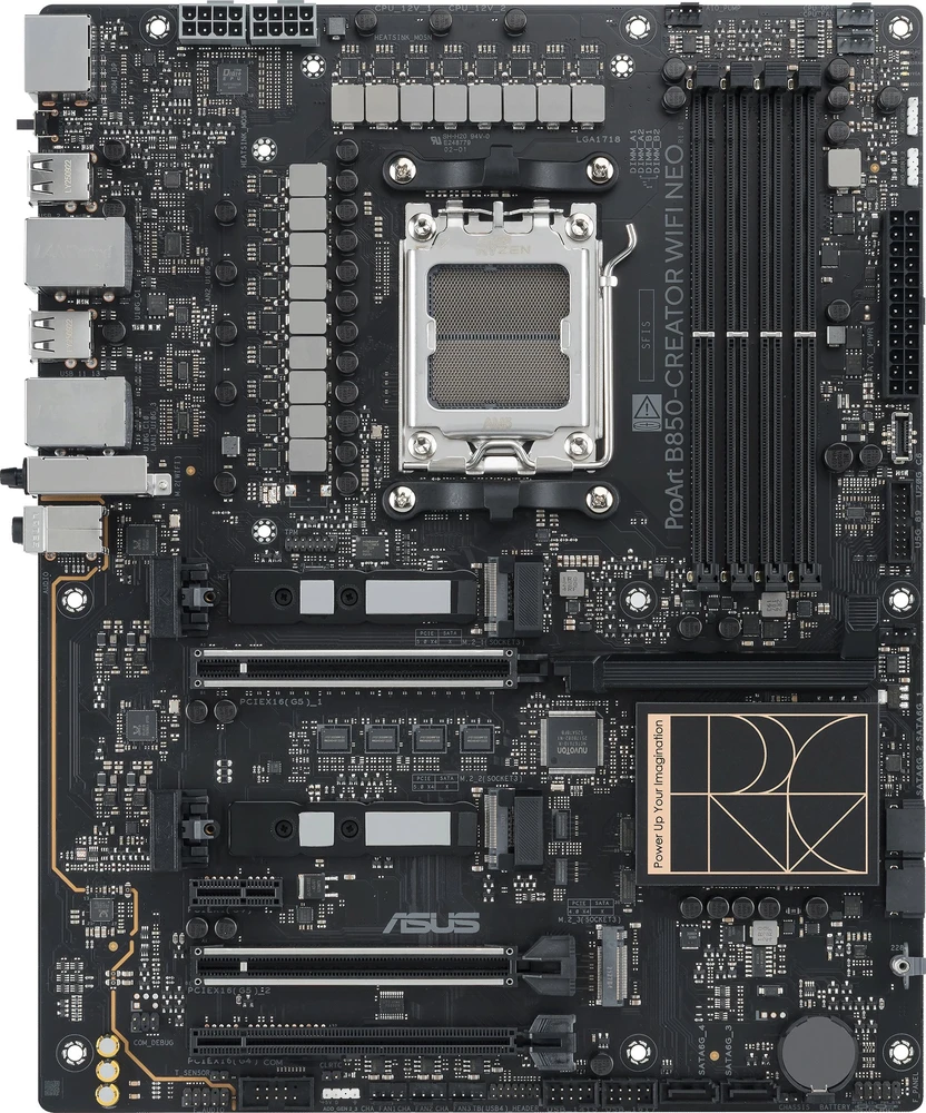 ASUS PROART B850-CREATOR WIFI NEO AMD B850 Socket AM5 ATX pagrindinė plokštė