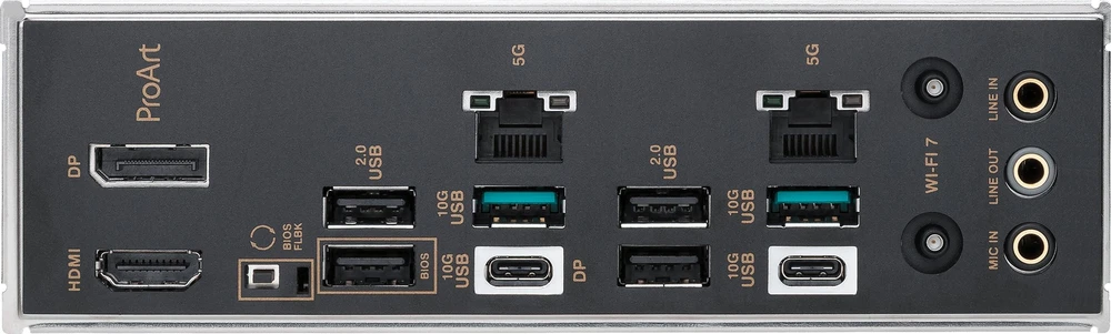 ASUS PROART B850-CREATOR WIFI NEO AMD B850 Socket AM5 ATX pagrindinė plokštė