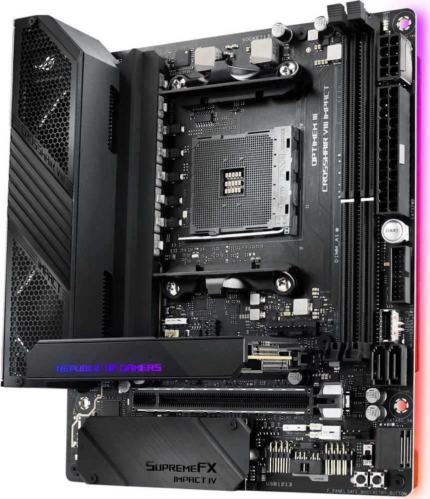 Pagrindinė plokštė ASUS ROG Crosshair VIII Impact