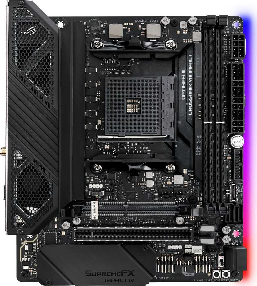 Pagrindinė plokštė ASUS ROG Crosshair VIII Impact