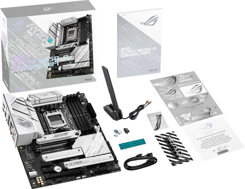Pagrindinė plokštė ASUS ROG STRIX B650-A GAMING WIFI, AM5, DDR5