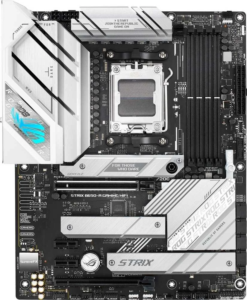 Pagrindinė plokštė ASUS ROG STRIX B650-A GAMING WIFI, AM5, DDR5