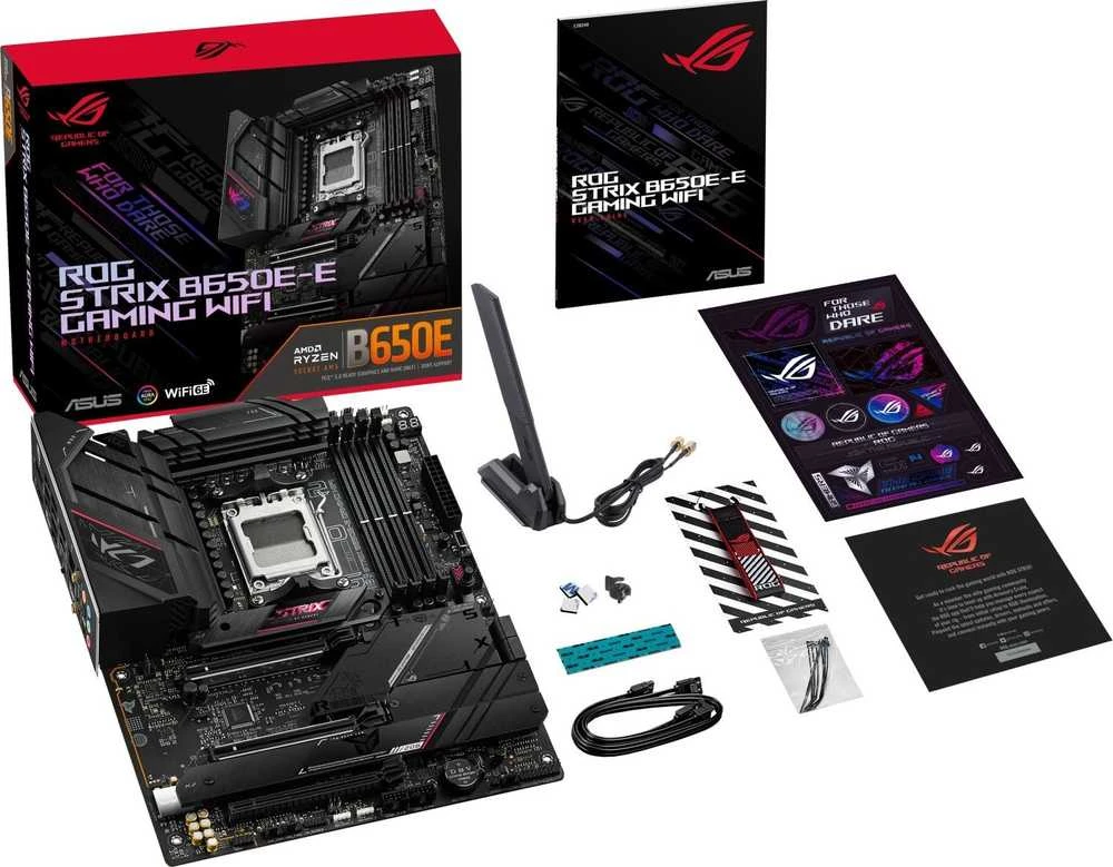 Pagrindinė plokštė Asus ROG STRIX B650E-E GAMING WIFI
