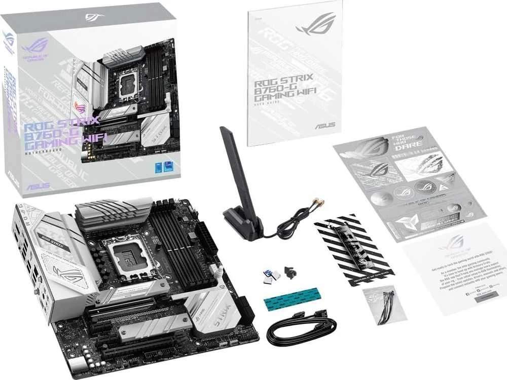 Pagrindinė plokštė ASUS ROG STRIX B760-G GAMING WIFI