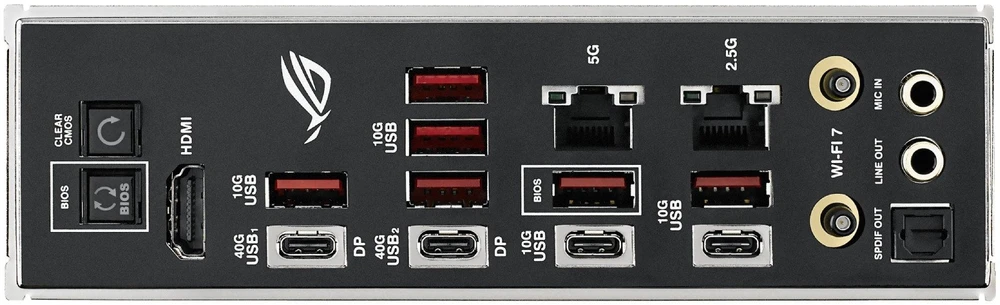 Pagrindinė plokštė ASUS ROG CROSSHAIR X870E HERO BTF