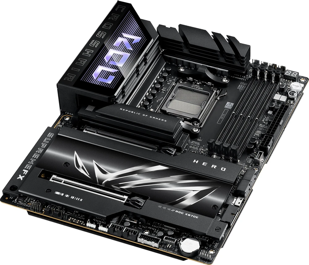 Pagrindinė plokštė Asus ROG CROSSHAIR X870E HERO