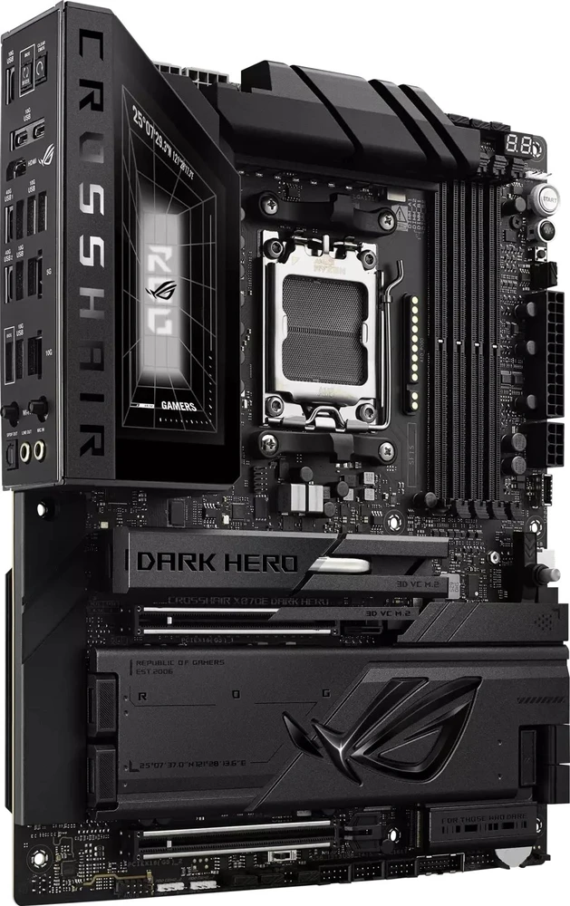 ASUS ROG CROSSHAIR X870E DARK HERO AMD X870E Socket AM5 ATX