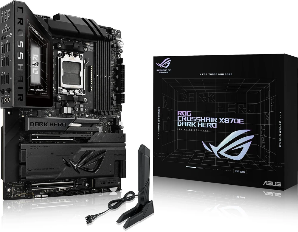 ASUS ROG CROSSHAIR X870E DARK HERO AMD X870E Socket AM5 ATX