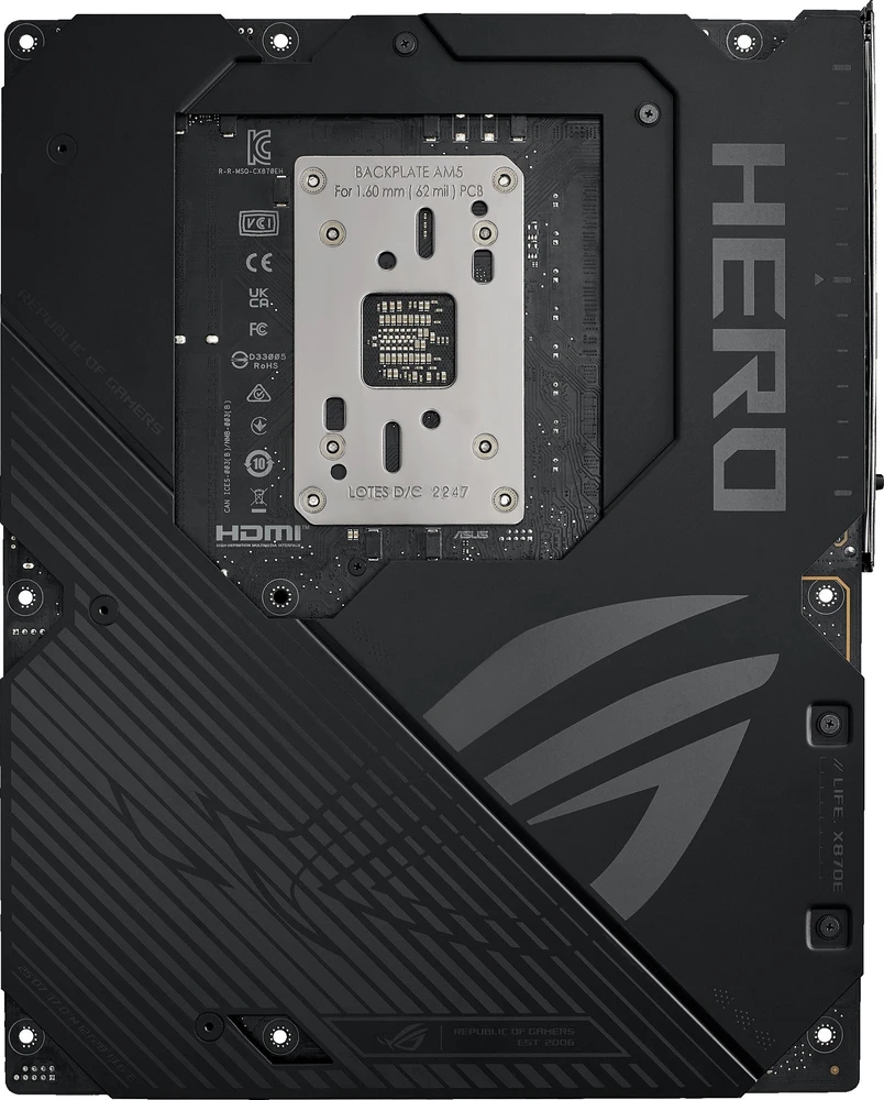 Pagrindinė plokštė Asus ROG CROSSHAIR X870E HERO
