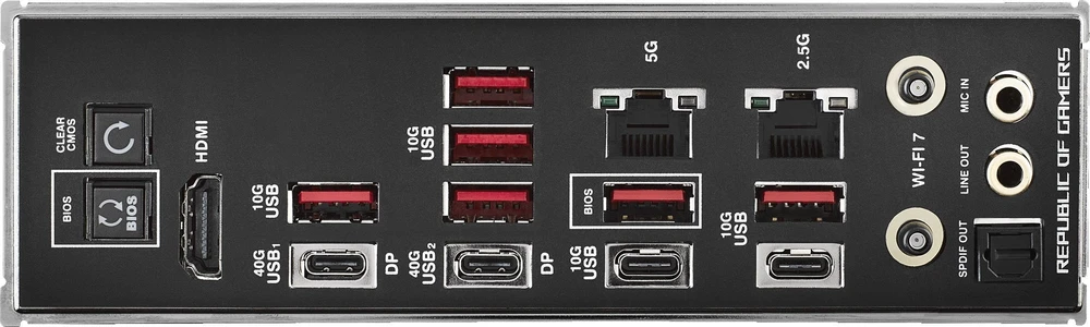 Pagrindinė plokštė Asus ROG CROSSHAIR X870E HERO