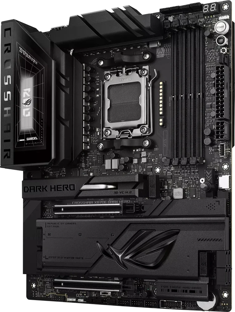 ASUS ROG CROSSHAIR X870E DARK HERO AMD X870E Socket AM5 ATX