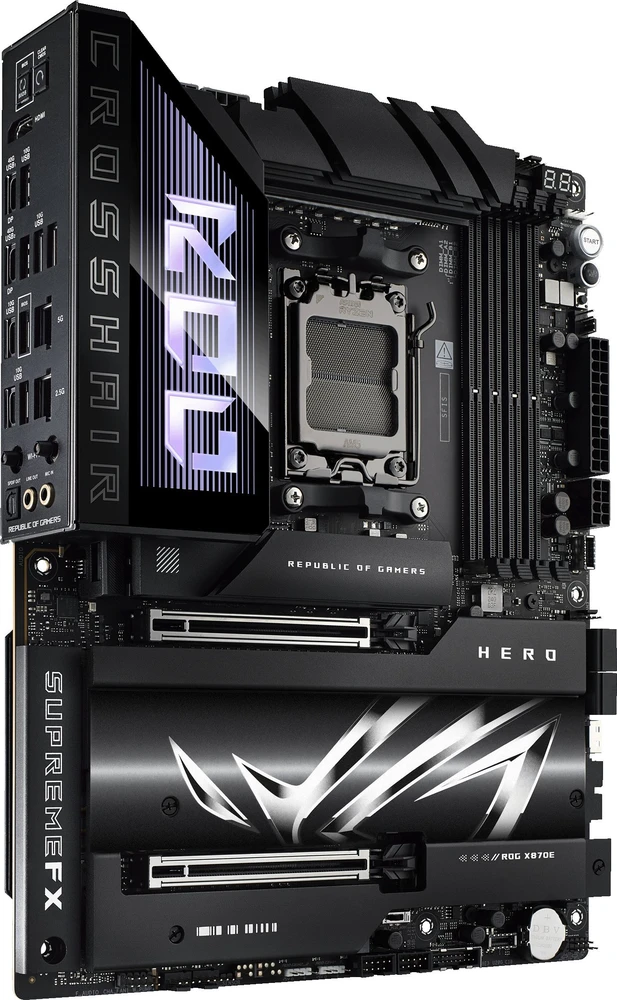 Pagrindinė plokštė Asus ROG CROSSHAIR X870E HERO