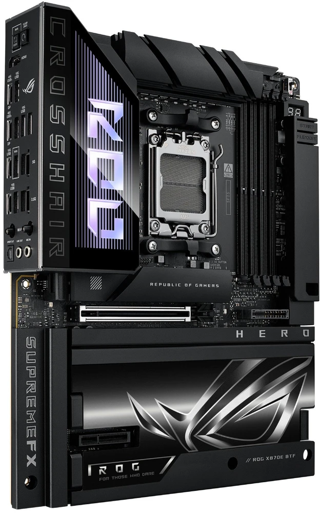 Pagrindinė plokštė ASUS ROG CROSSHAIR X870E HERO BTF