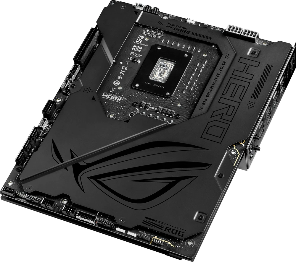 Pagrindinė plokštė MB ASUS ROG MAXIMUS Z890 HERO BTF (Intel.LGA1851.DDR5.ATX)