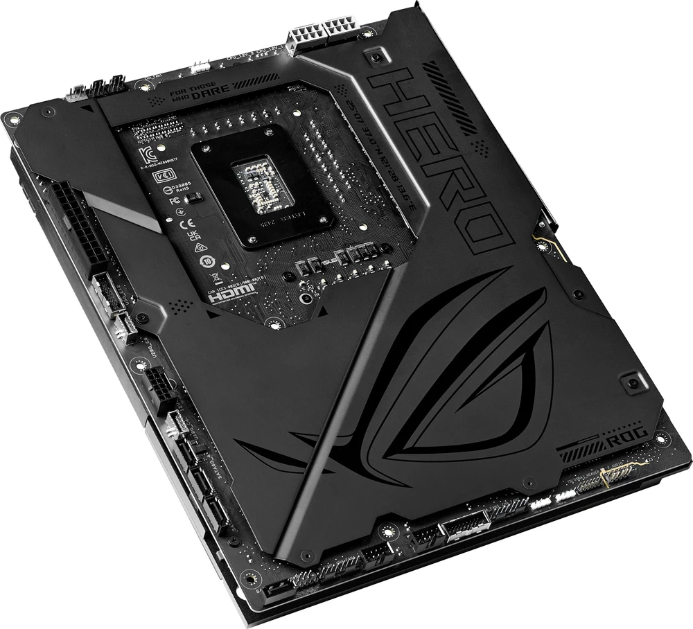 Pagrindinė plokštė MB ASUS ROG MAXIMUS Z890 HERO BTF (Intel.LGA1851.DDR5.ATX)