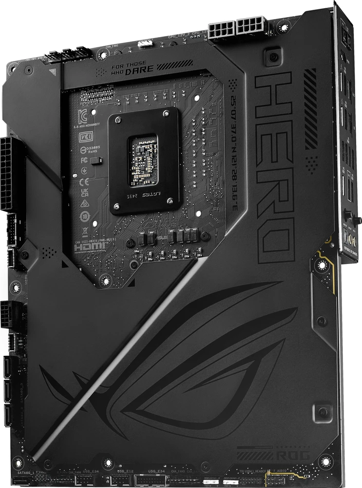 Pagrindinė plokštė MB ASUS ROG MAXIMUS Z890 HERO BTF (Intel.LGA1851.DDR5.ATX)