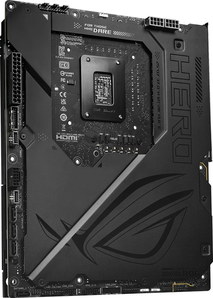 Pagrindinė plokštė MB ASUS ROG MAXIMUS Z890 HERO BTF (Intel.LGA1851.DDR5.ATX)