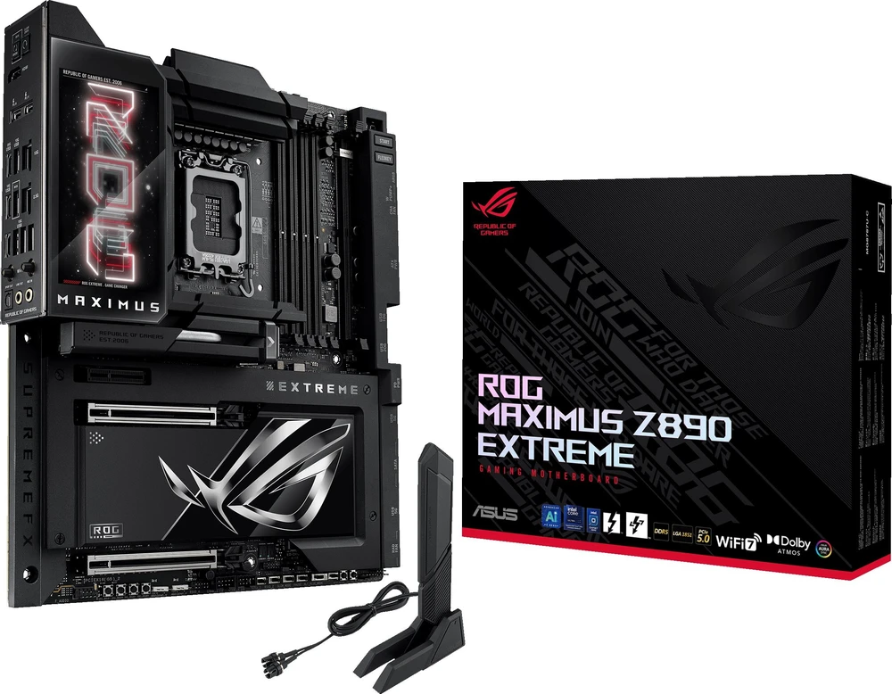 Pagrindinė plokštė Motininė Plokštė - ASUS ROG Maximus Z890 Extreme LGA 1851 Extended ATX