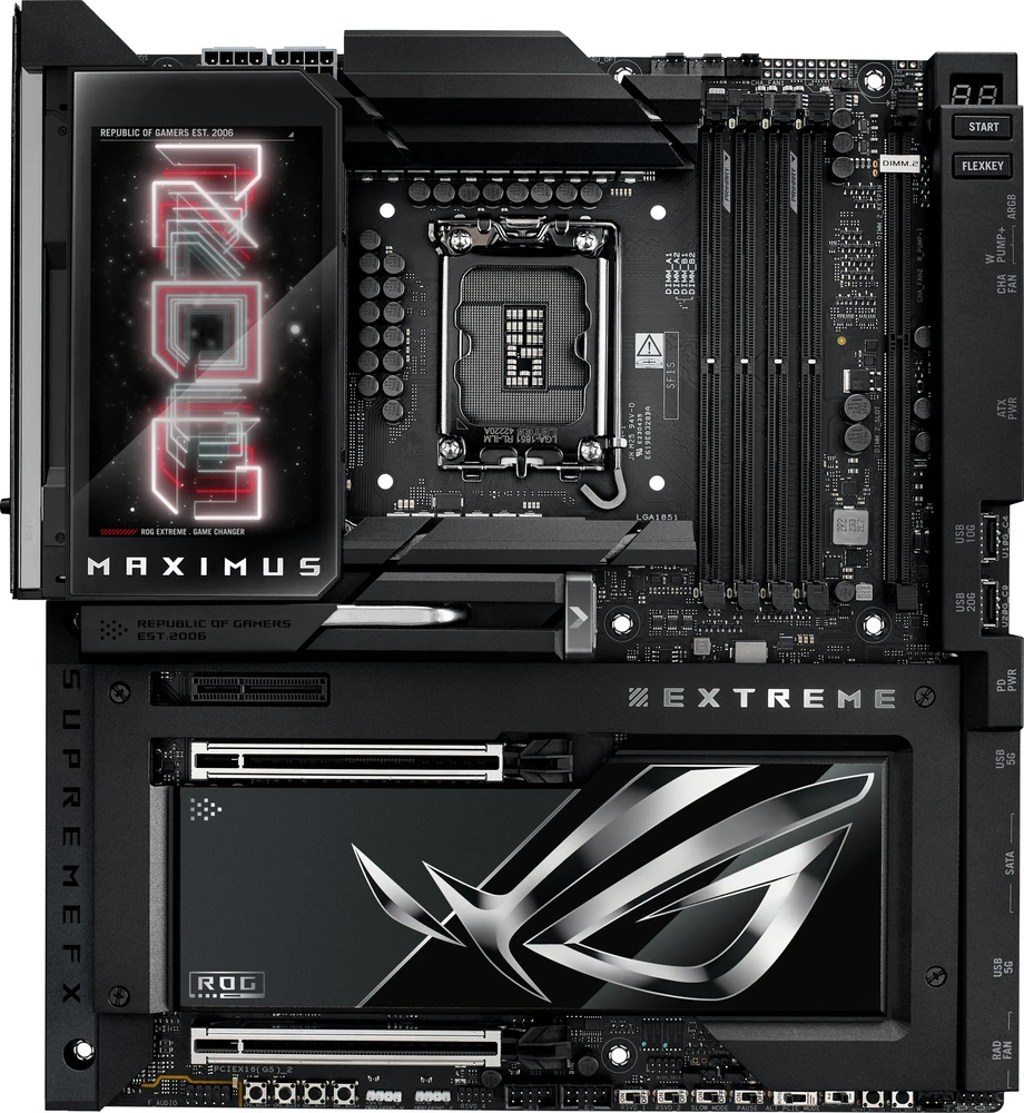 Pagrindinė plokštė Motininė Plokštė - ASUS ROG Maximus Z890 Extreme LGA 1851 Extended ATX