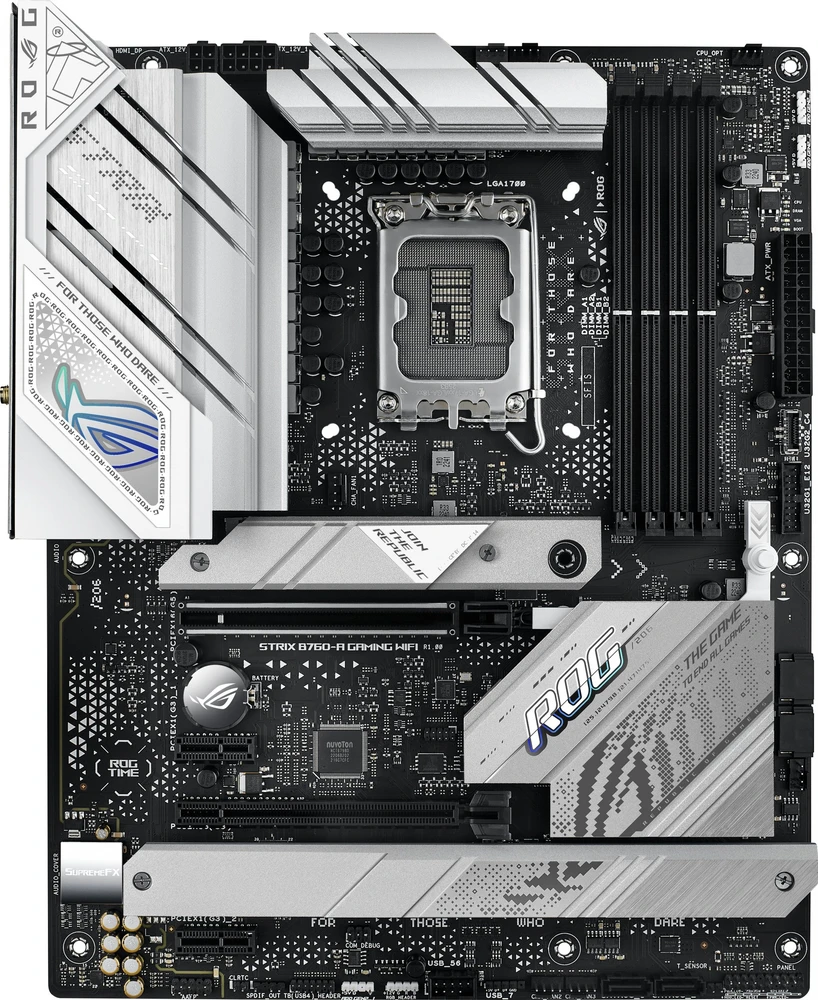 Pagrindinė plokštė ASUS Intel B760 Express/LGA1700/ATX/Memory DDR5/Atminties lizdai 4/2xPCI-Express 3.0 1x/1xPCI-Express 3.0 16x/1xPCI-Express 5.0 16x/3xM.2/1xHDMI/1xDisplayPort/4xUSB 2.0/3xUSB 3.2/2xUSB-C/1xRJ45/5xAudio port