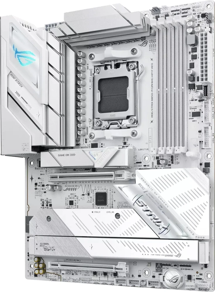 Pagrindinė plokštė ASUS ROG STRIX B850-A GAMING WIFI7 NEO AMD B850 Socket AM5 ATX