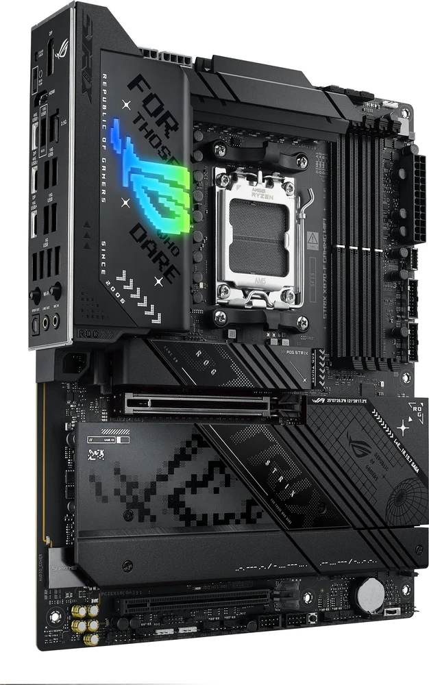 Pagrindinė plokštė Asus ROG STRIX X870-F GAMING WIFI