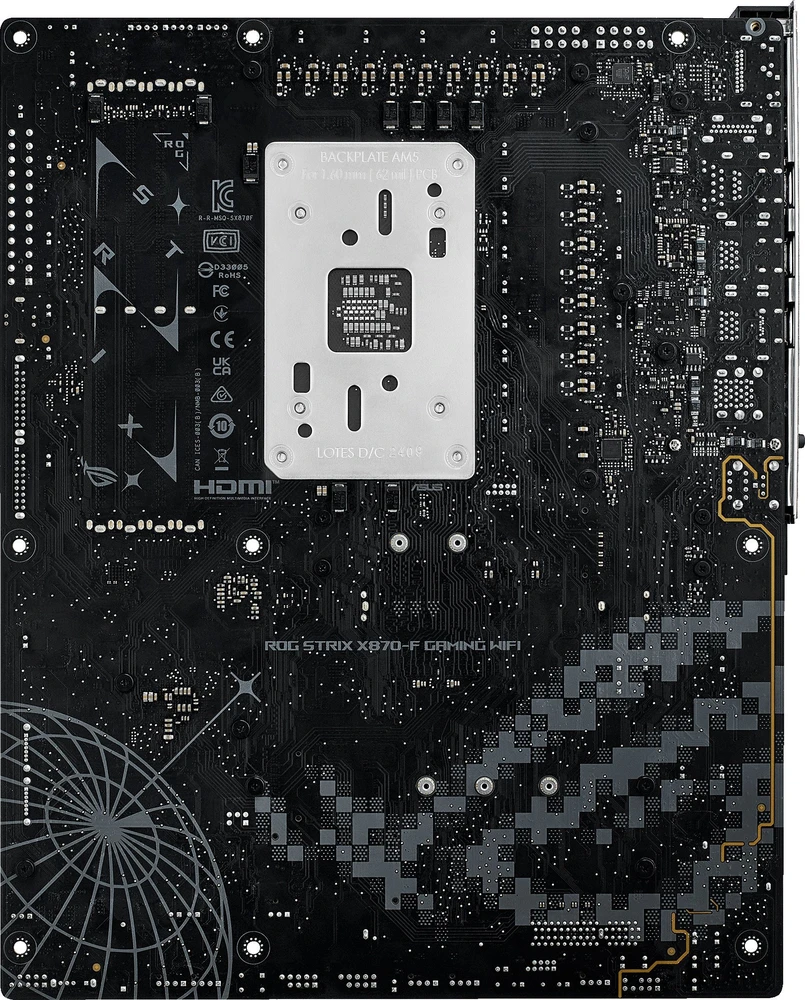 Pagrindinė plokštė Asus ROG STRIX X870-F GAMING WIFI