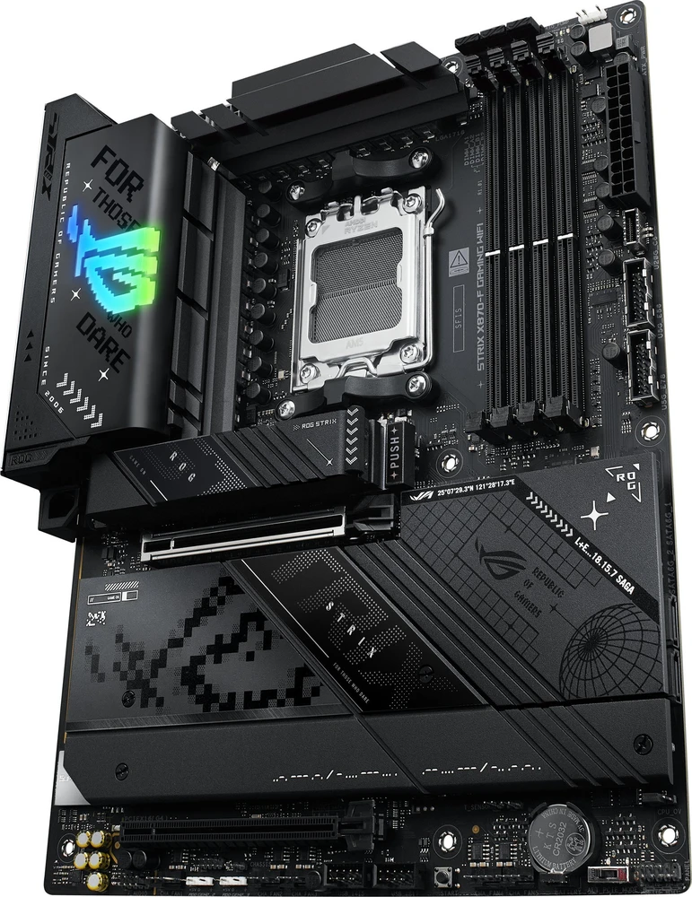 Pagrindinė plokštė Asus ROG STRIX X870-F GAMING WIFI
