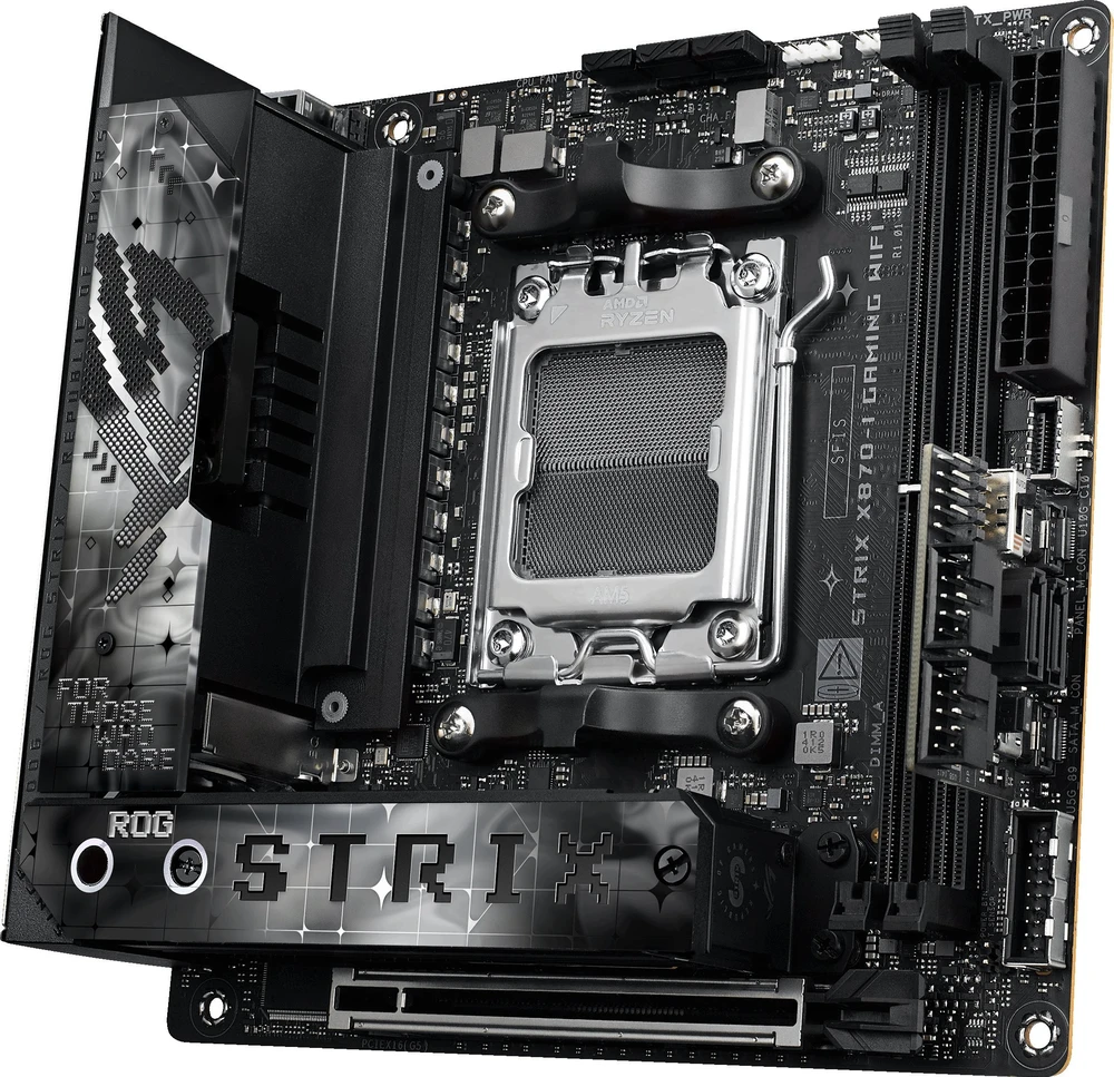 Pagrindinė plokštė ASUS ROG STRIX X870-I GAMING WIFI