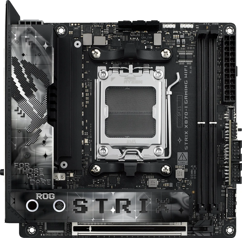 Pagrindinė plokštė ASUS ROG STRIX X870-I GAMING WIFI
